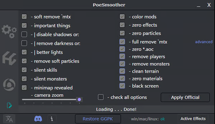 PoeSmoother 1 for(para) Poe1